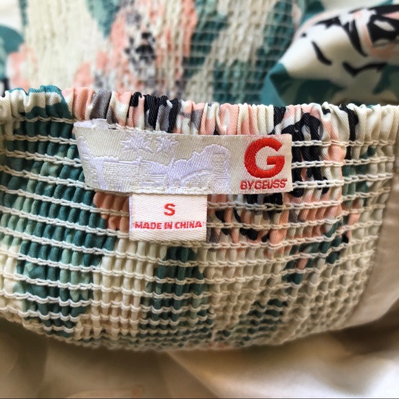 Vintage Floral Guess Bustier Corset Top - Picture 2 of 3